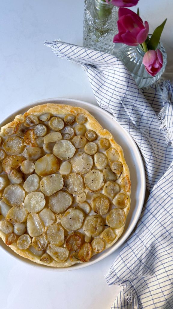 tarte tatin di topinambur
