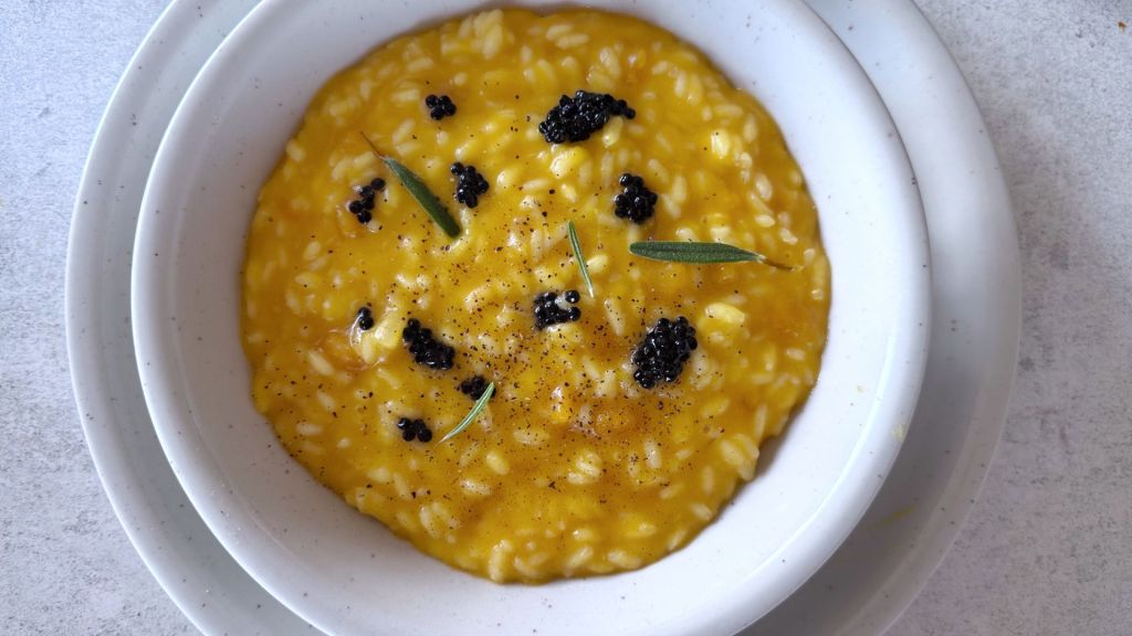 risotto alla zucca